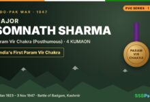 Major Somnath Sharma, Param Vir Chakra – PVC Series 1 of 21