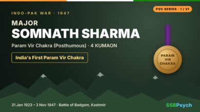 Major Somnath Sharma, Param Vir Chakra – PVC Series 1 of 21