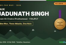 Naik Jadunath Singh, Param Vir Chakra – PVC Series 2 of 21