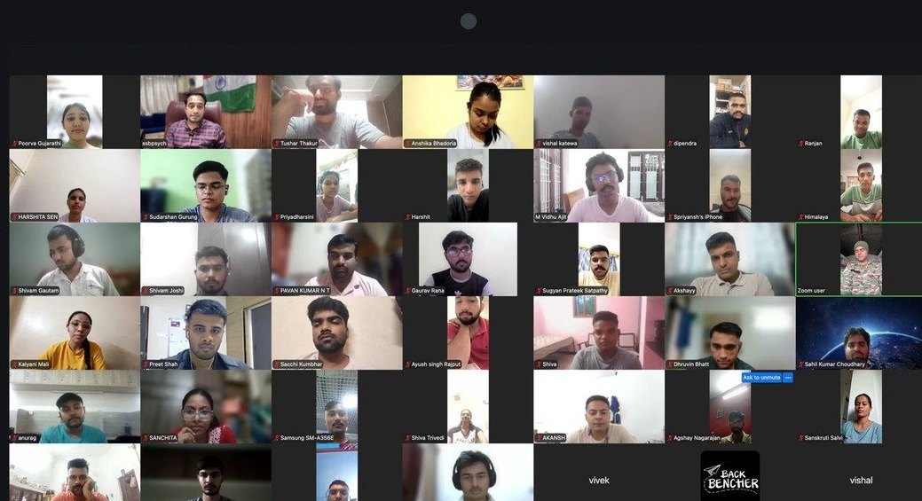 Live class on Zoom